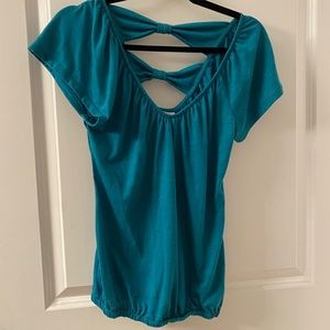 SELF ESTEEM BOW BLOUSE